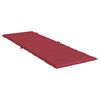 vidaXL Sonnenliegen-Auflage Weinrot 186x58x4 cm Oxford-Gewebe