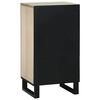 vidaXL Sideboard Wei&szlig; 40 x 33 x 75 cm massives Mangoholz