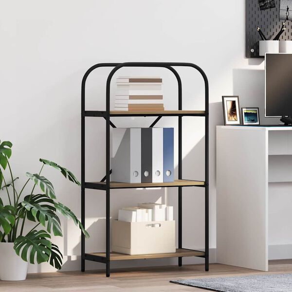 vidaXL B&uuml;cherregal Artisan-Eiche 60 x 30 x 109 cm Holzwerkstoff