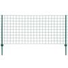 vidaXL Metallzaun Stahl 20 x 0,8 m Gr&uuml;n