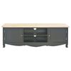 vidaXL TV-Schrank Schwarz 120x30x40 cm Holz