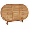 vidaXL Garten Essgruppe 7 pcs Grau Massivholz Akazie