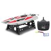 JAMARA RC Rennboot Capter Wei&szlig; und Rot 2,4 GHz