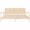 vidaXL Massivholzbett ohne Matratze 200x200 cm Kiefer