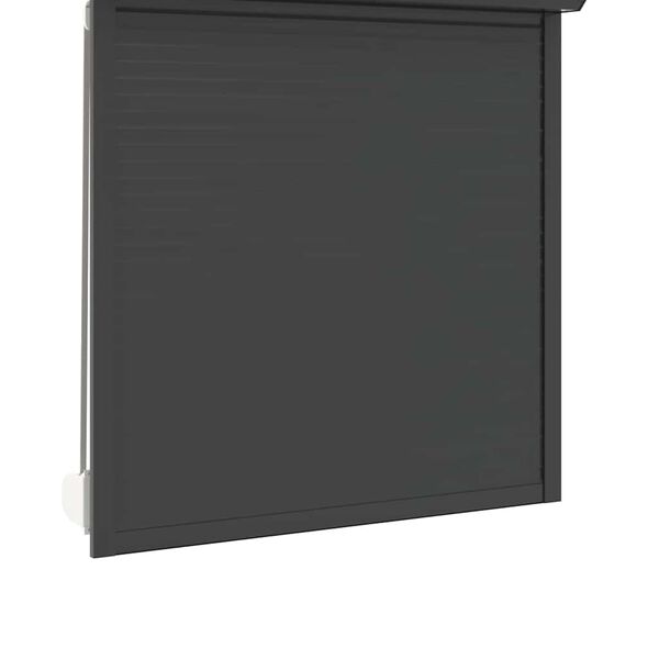 vidaXL Rollladen Aluminium 130x140 cm Anthrazit