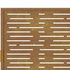 vidaXL Gartentor 100x175 cm Cortenstahl Quadratisches Design