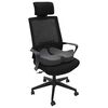 vidaXL Sitzkissen Einfarbig Dunkelgrau 50 x 43 x 10 cm Viscoschaum