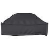 vidaXL Kissen Schwarz 120 x 40 x 8 cm Oxford-Stoff