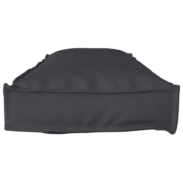 vidaXL Kissen Schwarz 120 x 40 x 8 cm Oxford-Stoff