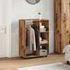vidaXL Kleiderst&auml;nder Altholz-Optik 80x40x110 cm Holzwerkstoff