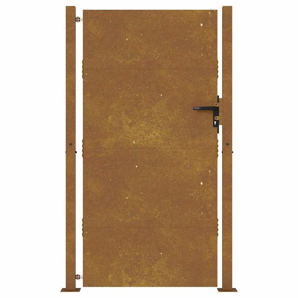 vidaXL Gartentor 100x200 cm Cortenstahl