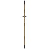 vidaXL Gartentor 85x175 cm Cortenstahl Gras-Design