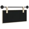 vidaXL H&auml;ngevorderseite Wandmontiert Creme 100 x 55 x 5 cm Stoff