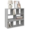 vidaXL Raumteiler Grau Sonoma 100x33x94,5 cm Holzwerkstoff