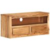 vidaXL TV-Schrank 88x30x40 cm Massivholz Akazie