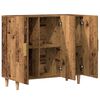 vidaXL Sideboard Altholz-Optik 90x34x80 cm Holzwerkstoff