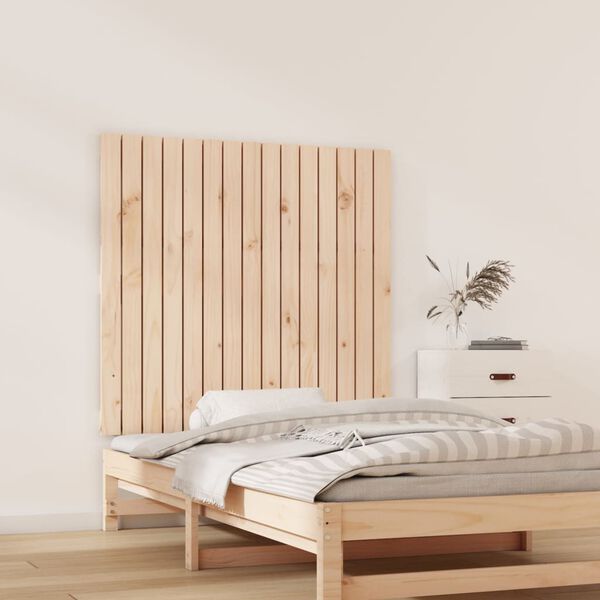 vidaXL Wand-Kopfteil 95,5x3x90 cm Massivholz Kiefer