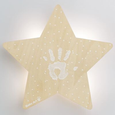 Baby Art Wandleuchte für Baby-Handabdruck