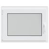 vidaXL Kellerfenster "RISOR" 80x50 cm Drehkipp DIN Links Anthrazit
