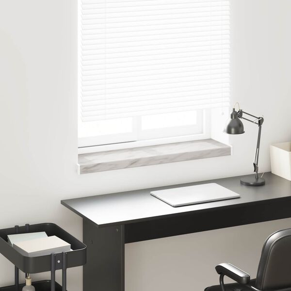 vidaXL Fensterbank Marmor Text -enure 80 x 25 x 4,5 cm PVC