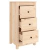 vidaXL Sideboard 40x35x80 cm Massivholz Kiefer