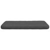 vidaXL Sitzkissen 4 pcs Dunkelgrau 40 x 40 x 3 cm Cordstoff