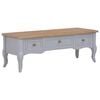vidaXL TV-Schrank Grau 100 x 35 x 35 cm Holz