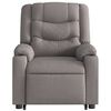 vidaXL Relaxsessel mit Aufstehhilfe Elektrisch Taupe Stoff