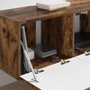 vidaXL TV-Wandschrank Ger&auml;ucherte Eiche 78,5 x 31 x 29,5 cm