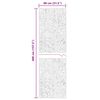 vidaXL Mittlerer Flor weicher und waschbarer Teppich HUARTE Beige