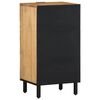 vidaXL Sideboard Braun 40x33x75 cm Massivholz Mango
