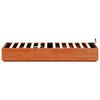 vidaXL Ottoman Bettgestell Wachsbraun 80 x 200 cm Massives Kiefernholz