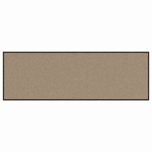 vidaXL Fu&szlig;matte Beige und Schwarz 60 x 180 cm 100% Polyamid