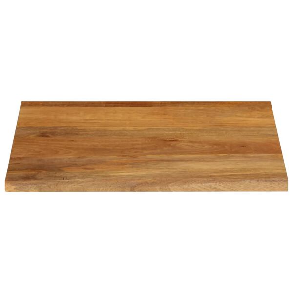 vidaXL Tischplatte mit Baumkante 60x60x2,5 cm Massivholz Mango