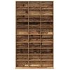 vidaXL CD Regal mit Regal Altholz 101 x 23 x 177,5 cm Holzwerkstoff