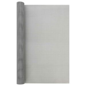 vidaXL Mesh Bildschirm 80 x 500 cm 30 Mesh Edelstahl 201 Silber