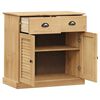 vidaXL Sideboard mit Schubladen VIGO 78x40x75 cm Massivholz Kiefer