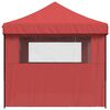 vidaXL Party-Zelt Bordeauxrot 292 x 440 x 315 cm Oxford-Stoff