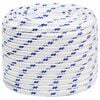 vidaXL Mehrzweck-Allzweckseil 18 mm 25 m Wei&szlig; und Blau PP