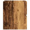 vidaXL Badschrank Altholz-Optik 60x38,5x45 cm Holzwerkstoff
