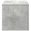 vidaXL Aufbewahrungsschrank 2 pcs Beton Grau 118 x 41 x 40 cm
