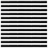 vidaXL Aufsteck T&uuml;rb&uuml;rstendichtungen 12 pcs Schwarz 100 cm