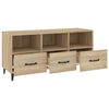 vidaXL TV-Schrank Sonoma-Eiche 102x35x50 cm Holzwerkstoff