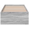 vidaXL Bettgestell Grau Sonoma 75x190 cm Holzwerkstoff