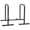 vidaXL Dip-Stange Schwarz 116 x 66 x 74,5 cm Pulverbeschichteter Stahl