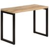 vidaXL Esstisch 110x50x76 cm Massivholz Mango