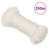 vidaXL Arbeitsseil Wei&szlig; 8 mm 250 m Polypropylen
