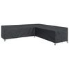 vidaXL M&ouml;belbezug 300 x 300 x 80 cm 420D Oxford Stoff L-Form Schwarz