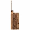 vidaXL Schminktisch mit Regal Altholz 50 x 41 x 140 cm Holzwerkstoff