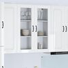 vidaXL K&uuml;chenschrank Kalmar Hochglanz Wei&szlig; 80 x 31 x 100 cm